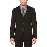 Perry Ellis Men's Regular Fit Suit Jacket, with Solid Stretch Fabric (Sizes XS-54)