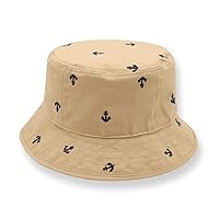 Hope & Henry Boys' Cotton Summer Bucket Hat