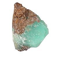 GEMHUB 300.6 CT Gem Certified Rough Raw Healing Natural Green Chrysoprase Crystal Stone Green Color Crystal Wicca & Reiki Crystal Healing…