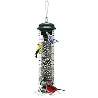 Brome Squirrel Solution 150 Squirrel-Proof Bird Feeder, 2.6-Pound Seed Capacity, 4 Seed Ports