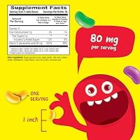 Kids Vitamin C 80mg Jelly Beans + Vitamin B12 Chewables Bundle