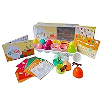 Family Life Resurrection Eggs 30th Anniversary Edition — 12 Piece Easter Eggs Set with Booklet & Religious Figurines — Tells The Story of Easter — Eggs for Easter Egg Hunt