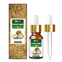 Custard Apple Seed Oil (Annona Squamosa) 100% Pure - Undiluted Uncut Cold Pressed Aromatherapy Carrier Oil - Therapeutic Grade (15 ml)