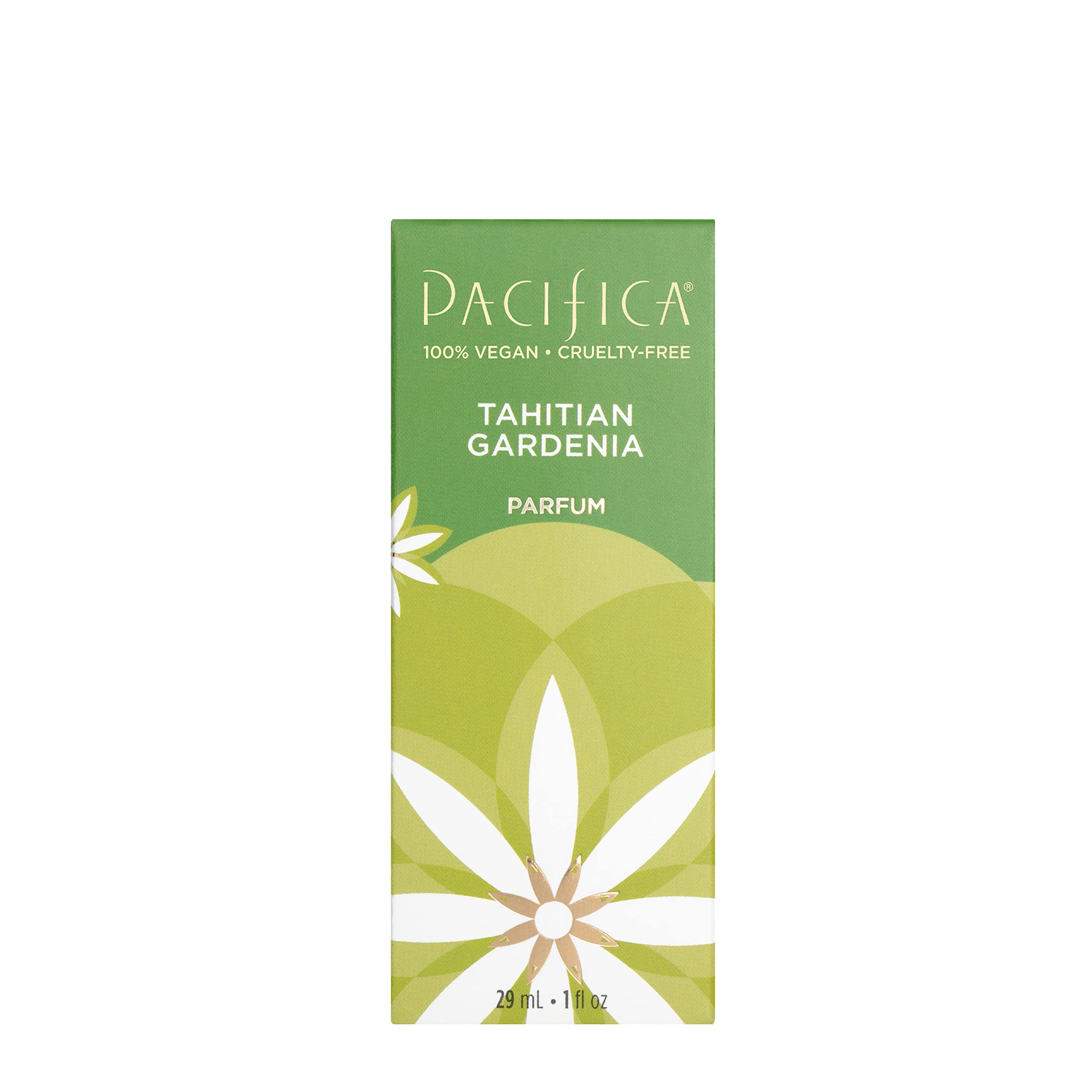 Pacifica Beauty, Tahitian Gardenia Clean Fragrance Spray Perfume, Made with Natural & Essential Oils, Citrus Gardenia & Jasmine Scent, Vegan + Cruelty Free, Phthalate-Free, Paraben-Free Gifts for Her