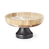 Lenox Lx Collective Footed Serving Bowl, 7.00 LB, Black