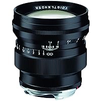 Voigtlander 75mm f/1.5 Nokton Aspherical VM Lens for Leica M, Black