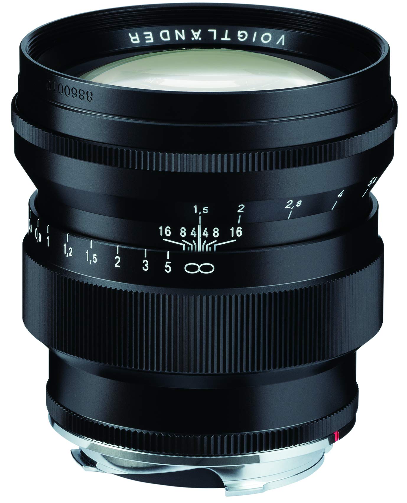 Voigtlander 75mm f/1.5 Nokton Aspherical VM Lens for Leica M, Black