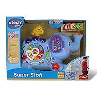 VTech Trefl Super Elephant Electronic Educational Toy for Children from 12 Months