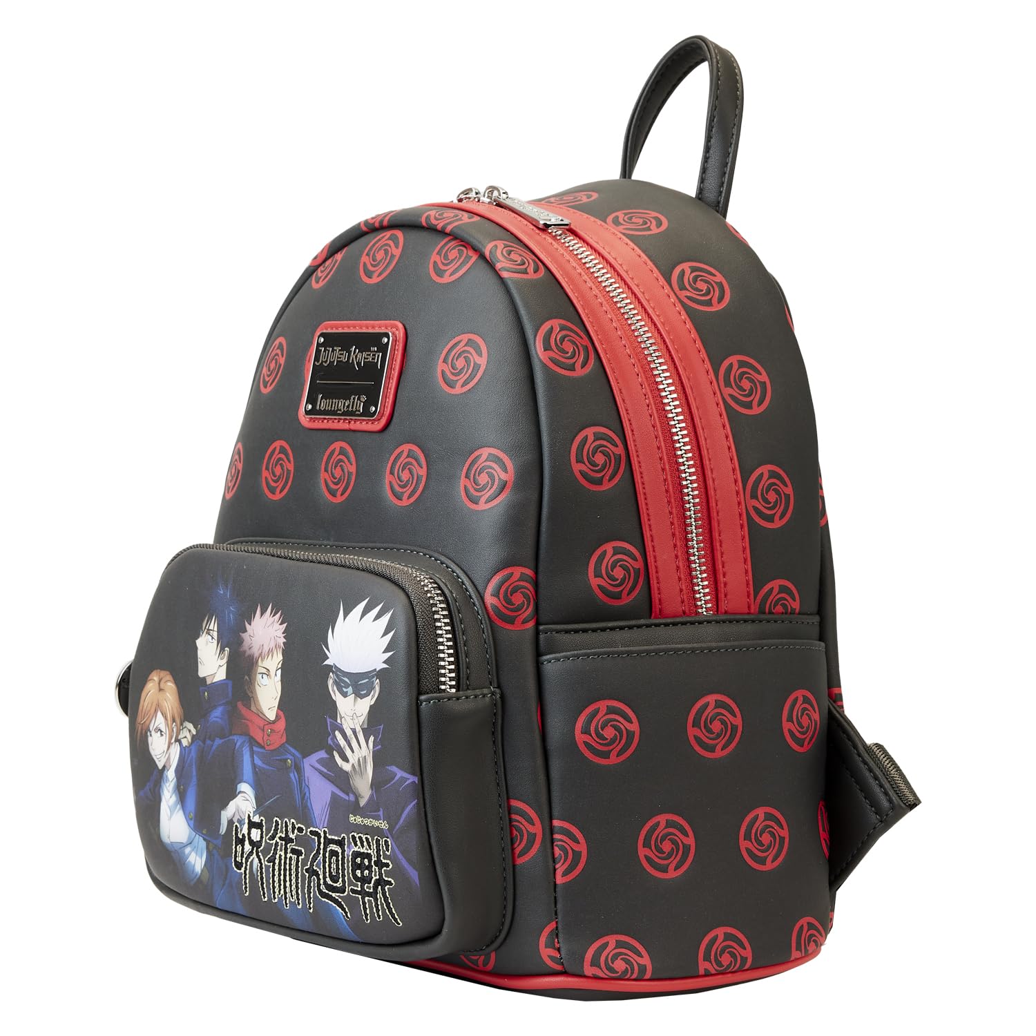 Loungefly Anime: Jujutsu Kaisen 'Year One Class' Mini-Backpack, Amazon Exclusive