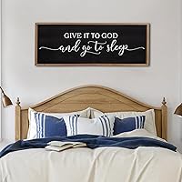 Give It To God And Go To Sleep Sign Wall Decor 40