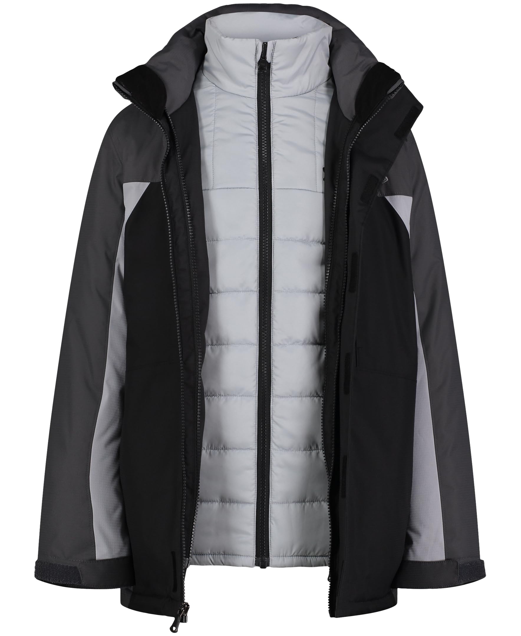 Under Armour Boys' Westward 3-in-1 Jacket, Removable Hood & Liner, Windproof & Water Repellant