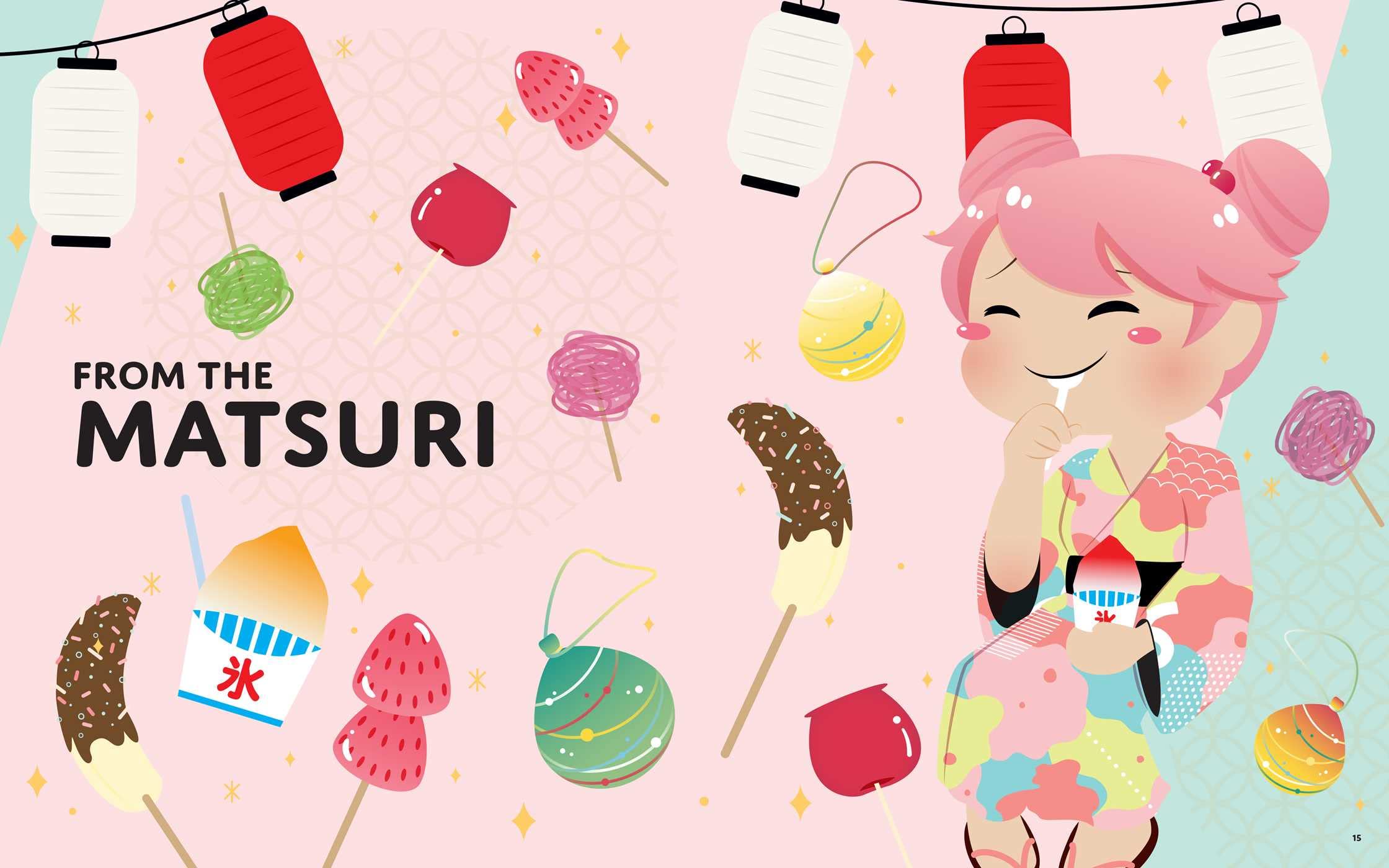 Pin by Myst on Anime Dessert | Japanese food illustration, Food, Kawaii food