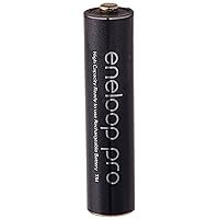 Eneloop Pro AAA 950mAh Min 900mAh High Capacity Ni-MH Pre-Charged Rechargeable Battery with Holder Pack of 8