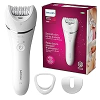 Beauty Epilator Series 8000 for Women, with 3 Accessories, BRE700/04