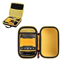 khanka Hard Case for DEWALT Jobsite (DCR008) USB-C + Hard Case for DEWALT 20V MAX XR Brushless Drill/Driver DCD791B / DCD991B