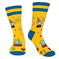 Funny Music Socks Men Teen Boys - Music Fun Novelty Crazy Cool Socks Musician Gifts for Music Lovers Christmas Stocking
