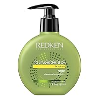 Redken Curvaceous Ringlet Shape Perfecting Lotion | For Curly Hair | Anti-Frizz | Curl Defining Hair Lotion | 6 Fl Ounce