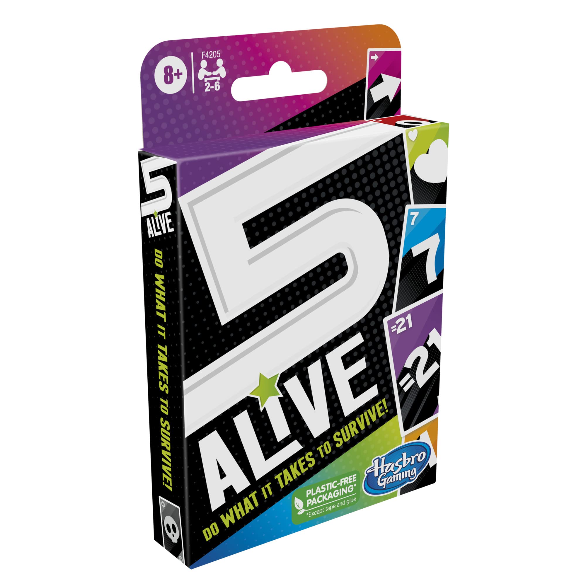 Hasbro Gaming Five Alive Card Game