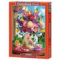 CASTORLAND 1500 Piece Jigsaw Puzzles, Seduced by Nature, Flower Puzzle, Still Nature, Adult Puzzle, Castorland C-152032-2