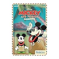 Super7 Disney W2 Hawaiian Holiday Minnie Mouse Reaction FIG, Multi