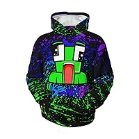 Hoodie Sweatshirts for Boys Classic Casual Soft Hoodie Teen Fashion Game Cartoon Style