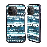 Head Case Designs Officially Licensed Ninola Beach Sea Waves Modern 2 Hybrid Case Compatible with Apple iPhone 15 Pro