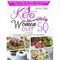 KETO DIET FOR WOMEN OVER 50: THE COMPLETE GUIDE FOR REBOOT YOUR METABOLISM STEP-BY-STEP AND QUICKLY BURN FAT. A 40-DAY INTERMITTENT FASTING KETOGENIC MEAL PLAN FOR BEGINNERS