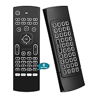 Air Mouse,MX3 Pro Backlit Mini Keyboard,Voice Remote Control,Mini Wireless Keyboard & IR Learning Air Mouse Remote,Best for Raspberry Pi 4 Android Smart Tv Box HTPC IPTV PC Pad