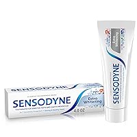 Extra Whitening Toothpaste for Sensitive Teeth, Cavity Prevention and Sensitive Teeth Whitening - 4 Ounces