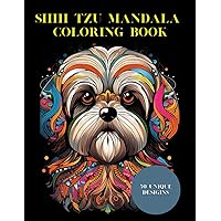 Shih tzu Coloring Book for Adults 50 Unique Desings (Portuguese Edition) Shih tzu Coloring Book for Adults 50 Unique Desings (Portuguese Edition) Paperback
