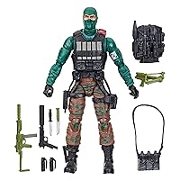 Classified Series Retro Cardback Beach Head, Collectible 6-Inch Action Figure with 10 Accessories