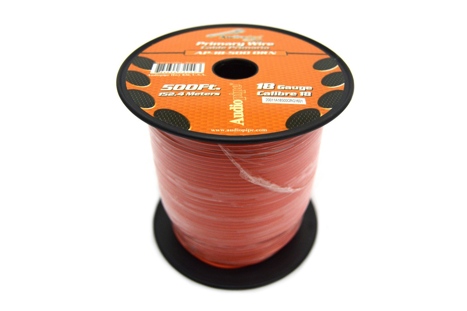 Best Connections 18 Gauge Car Audio Primary Wire (500ft–Orange)– Remote, Power/Ground Electrical