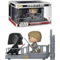 Da r th Va d er & Lu ke Skywal k er Cloud City Duel (Walgreens Exc): Funk o Pop! Vinyl Figure Bundle with 1 Official S.W. Trading Card (226 - 21982)