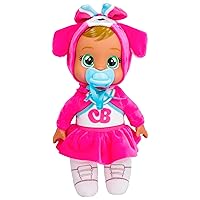 Cry Babies Tiny Cuddles Talents Roxy, Dressed Up As A Cheerleader and Cries Real Tears, 9 Inch Baby Doll