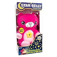 Star Belly Dream Lites, Stuffed Animal Night Light, 3 years and up, Pretty Pink Kitty - Projects Glowing Stars & Shapes in 6 Gentle Colors, As Seen on TV