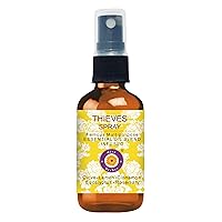 Deve Herbes Thieves Multipurpose Essential Oil Blend Infused Spray for Aromatherapy and Topical Skin Application for Kids and Adults 30ml (1 oz)