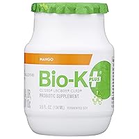 Bio-K Plus Fermented Soy Mango Probiotic, 3.5 FZ