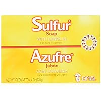 2 Pack SULFUR Soap W/ Lanolin For ACNE Treatment Grisi Jabon Para Acne
