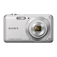 Sony DSC-W710 16 MP Digital Camera with 2.7-Inch LCD (Silver) (OLD MODEL) (Renewed)