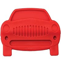 Fun and Function Cool Chews Red Race Car Chew for Light Chewers Great for Children with Sensory Challenges and Special Needs, Can Help to Calm and Retain Focus - Made from Food Grade Silicone