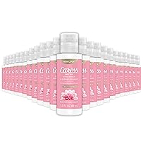 Caress Body Wash With Silk Extract For Noticeably Silky, Soft Skin Daily Silk Body Soap With White Peach & Orange Blossom 3 oz, 24 Pack