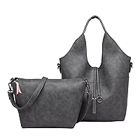 Guscio Basic 170571 3-Way Tote Bag x Bag-in-Bag Set with Strap, PU Leather, Lightweight, Compatible with A4 Size