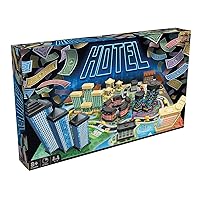 Ooba Games, Hotel (Edition 2024), Family Game, Board Game, 2-4 Players, from 8+ Years, 40 Minutes, German