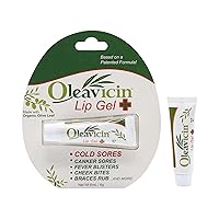 Lip Gel – All-Natural Cold Sore & Fever Blister Treatment That Protects, Comforts and Moisturizes Lips While Treating Cold Sores (2 Pack)