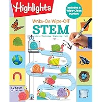 Write-On Wipe-Off STEM (Highlights Write-On Wipe-Off Fun to Learn Activity Books) Write-On Wipe-Off STEM (Highlights Write-On Wipe-Off Fun to Learn Activity Books) Spiral-bound