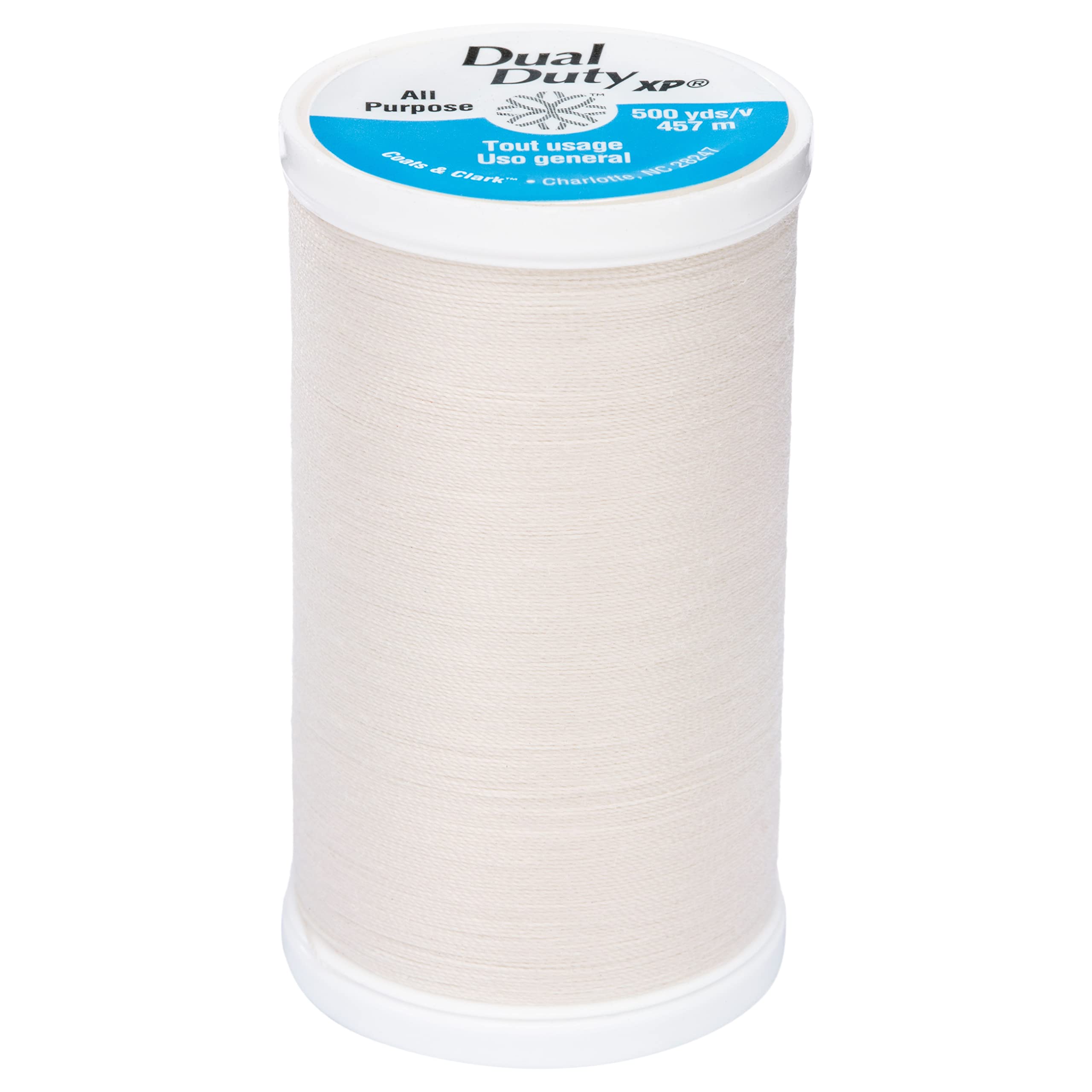 C&C Dual Duty XP All Purpose Thread - 3 Pack of 500y/457.2m Thread - Natural