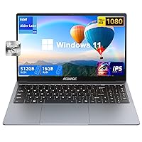 ACEMAGIC Laptop Computer 15.6 FHD 12th Alder Lake N95(Up to 3.4GHz) 16GB DDR4 512GB SSD, Support 2.4G/5G WiFi, BT5.0, 2×Speaker, Mic, USB3.2, Type_C