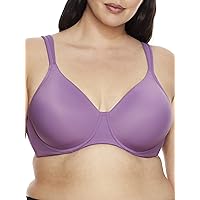 Leading Lady Brigitte Full Coverage Underwire T-Shirt Bra - Molded, Padded, Seamless Bra. Includes Plus Size Bras For Women