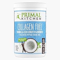 Primal Kitchen Vanilla Collagen Fuel® Drink Mix, Vanilla Coconut Collagen Peptides, No Sugar or Dairy, 13.1 Ounces