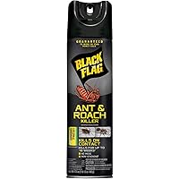 Black Flag Ant & Roach Killer Aerosol, Spring Fresh Scent, 17.5-Ounce, 12-Pack